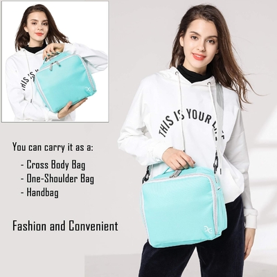 Storage Tote Bag for Marker Pens Brush Pen Coloring Pencils Books Art and Crafts Supplies Tools Cosmetics, Up to 130 Pen
