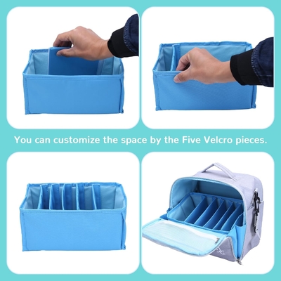 Storage Tote Bag for Marker Pens Brush Pen Coloring Pencils Books Art and Crafts Supplies Tools Cosmetics, Up to 130 Pen