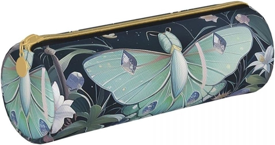 Butterfly Pencil Case for Women Pen Pouch Cylinder Small Carrying  Zipper Simple Durable Lightweight for Storage Bag