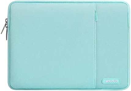 Laptop Sleeve Bag Compatible with MacBook Air 13 M3 A3113 M2 /Pro 13 M2 M1 ,Polyester Vertical Case with Pocket, Gray