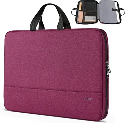 Laptop Case, 15.6 inch TSA Laptop Bag Laptop Sleeve Water Resistant Computer Case Laptop Carrying Case
