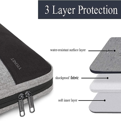 Laptop Case, 15.6 inch TSA Laptop Bag Laptop Sleeve Water Resistant Computer Case Laptop Carrying Case