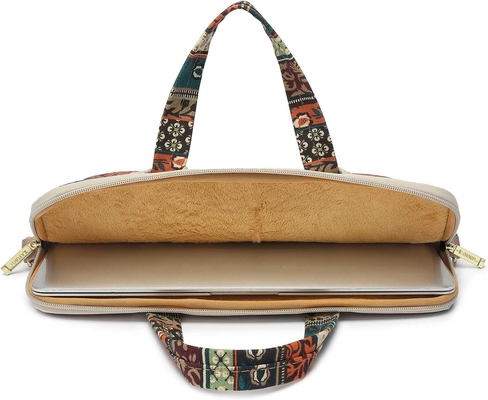 Red Bohemia Patten Waterproof Laptop Shoulder Messenger Bag Case Sleeve for 12 Inch 13.3 Inch Laptop