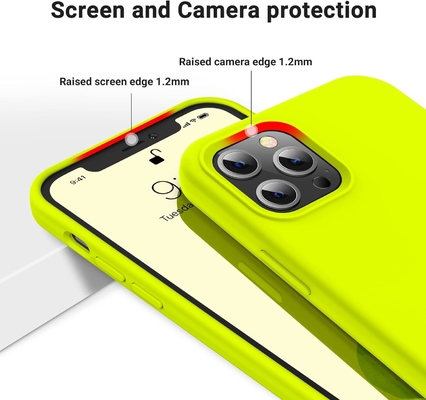 iPhone 12 Pro Max Case, Military-Grade Protection, Shockproof Silicone, Anti-Fingerprint &amp; Anti-Slip, Phone Case