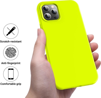 iPhone 12 Pro Max Case, Military-Grade Protection, Shockproof Silicone, Anti-Fingerprint &amp; Anti-Slip, Phone Case