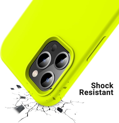 iPhone 12 Pro Max Case, Military-Grade Protection, Shockproof Silicone, Anti-Fingerprint &amp; Anti-Slip, Phone Case