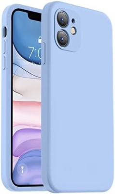 Compatible with iPhone 11 Case, Upgraded Liquid Silicone with [Square Edges]  [Soft Anti-Scratch Microfiber Lining]