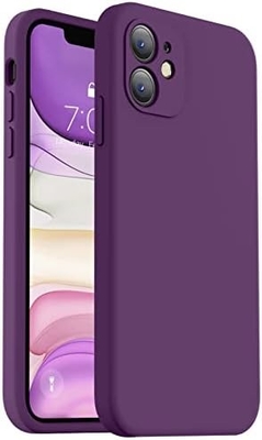 Compatible with iPhone 11 Case, Upgraded Liquid Silicone with [Square Edges]  [Soft Anti-Scratch Microfiber Lining]