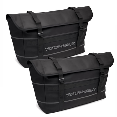 Custom Bike Bags Double Pannier Shoulder Bags Designed with a large capacity and an adjustable shoulder strap