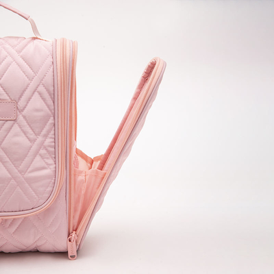 Pink Makeup Bag crafted with high-quality materials and a focus on functionality. These bags are perfect for organizing your makeup and skincare essentials