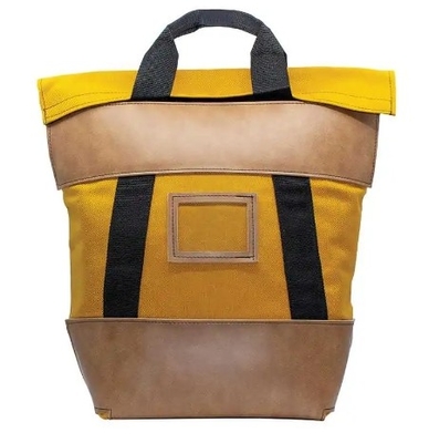 Fire Resistant Courier Bag – Made to Order With the tuff hide trim, square bottom, durable webbed handles and built in lock it is surely a valued product in every office, mail room or warehouse!
