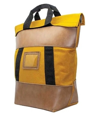 Fire Resistant Courier Bag – Made to Order With the tuff hide trim, square bottom, durable webbed handles and built in lock it is surely a valued product in every office, mail room or warehouse!