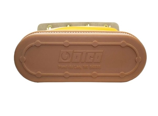 Regulation Locking Security Mailbag with Handles with Handles is constructed with 1350 Denier Ballistic Basket Weave Gold or 1000 Denier, which are water resistant