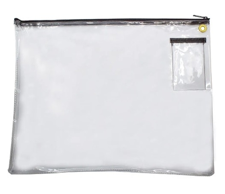 Interoffice Transit Clear Mailbag The interoffice transit clear mailbag is ideal for letter, legal size mail, files, reports and more