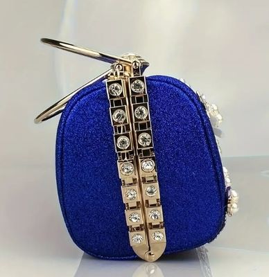 New Elegant Rhinestone Bead Decor Dinner Bag, Party, Wedding Women's Evening Handbag, Vintage Style Small Prom Bag