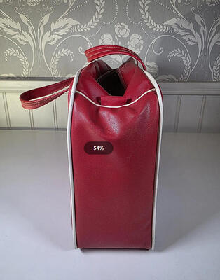 Coca-Cola red vinyl cooler bag Swedish promo