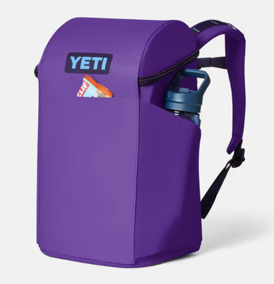 Waterproof Backpack Bag with Stylish Front Bungee System Two Water Bottle Pockets and Balanced Carry Grab Handles on Top
