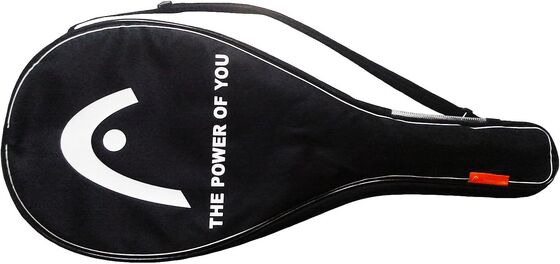Waterproof Backpack Bag synthetic material protects racquet from damage with ample storage and hands free carrying options for players