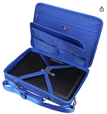 Hard Storage Case for BOIFUN/POFOTO/YOTON 17.5" 16.9" 15.5" Portable DVD Player,PJGCWB 16.9" POFOTO 15.7" Portable EVA Box (Only Box)