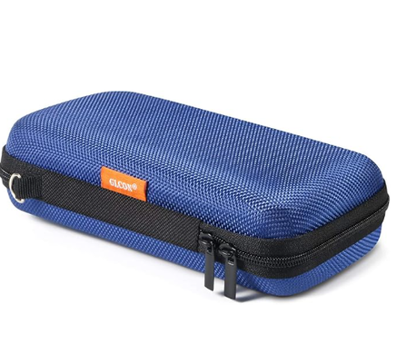 Small Hard Carrying Case, Portable Tech Organizer Pouch | Universal Storage Bag for Cable, Cord, MP3, Card, Car Key, Cash, SD Card, Tech Accessories, Zipper