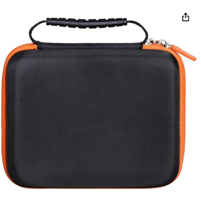 Hard EVA Carrying Case Compatible with TROIZO/JUFINX Compressed Air Duster 150000RPM Electric Air Duster, Poratble Travel Storage Box Organizer, Shockproof (Case Only)