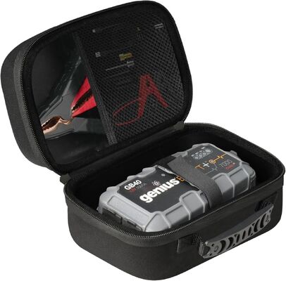 EVA Protection Case Compatible with NOCO GB20/GB40/GBX45/GB50 Jump Starters, AstroAI S8/NEXPOW/BIUBLE/BUTURE/HULKMAN Up To 8.2" x 4.7" x 3.5" can all be stored,Portable Travel Case Only