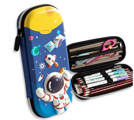 Pencil Case  3D EVA Cat Cartoon Storage Pouch Pen Holder for School Kids Large-Capacity Storage Box Children's Student Gift Stationery Box