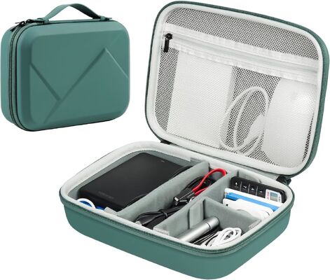 EVA Electronic Accessories Storage Case Large Shockproof Waterproof Storage Bag for Electronics Organizer Portable Cable Storage Bag for Travel or Work