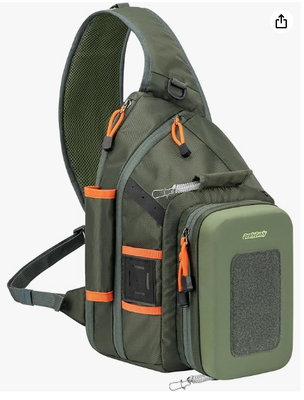 Fishing Backpack Tackle Bag with Workstation & Net Holder | Fits up to 2 x 3600 tackle boxes , MOLLE System, EVA Hardshell Lightweight Outdoor Pack