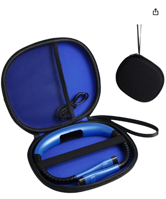 Case for Book Reading Light Compatible with Glocusent & Gritin | Reading Light Travel Case for Nivava/for TROND/for Vekkia/for TAKKUI Neck Reading Light Portable Storage Box for Book Lights
