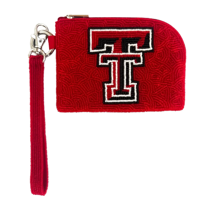 Texas Tech Red Raiders Beaded Bag Bracelet