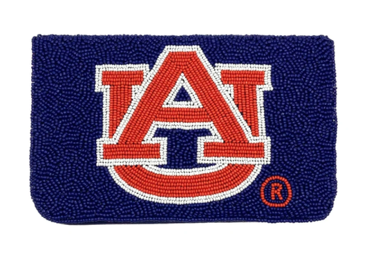 Versatile Coin Bag with Detachable Beaded Wristlet Secure Zip Closure Lightweight and Compact Design Ideal for Everyday