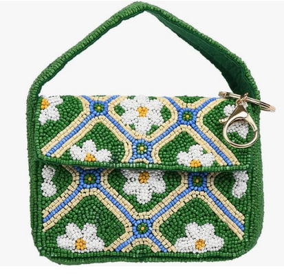 Baguette Bag, Mini Shoulder Bag, Patterned Lightweight Purse