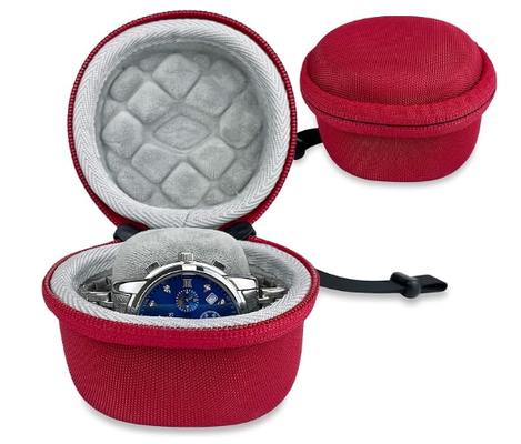 Hard Watch Case Travel, Single Watch Cases for Men and Women, Portable Storage Box for Sports, Business Trips and Travel, Hard EVA Protective Case Waterproof