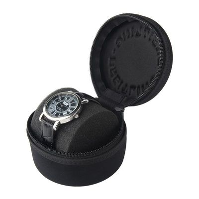 Mutispandex EVA Mens Watch Jewelry Box Velvet Lining Black Color