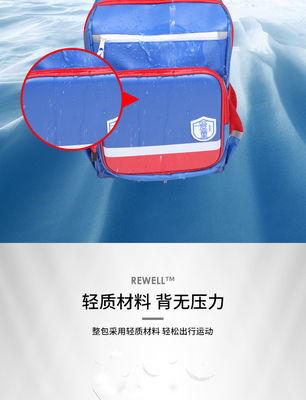 Shockproof School Waterproof Backpack Bag 600D Polyester Nylon Pu Leather School backpack bags waterproof Reduce stress Reflective protection side have water cup bag