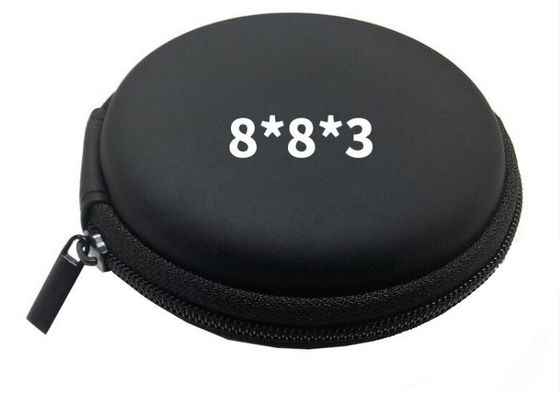 8X8X3 Zipper Earphone EVA Hard Cases