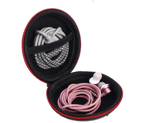 8X8X3 Zipper Earphone EVA Hard Cases