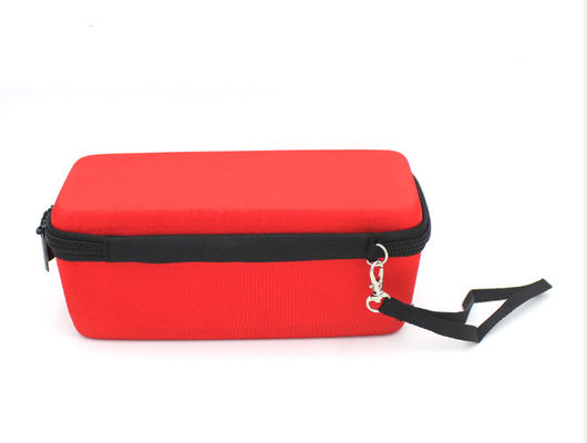 Shockproof Pu Leather EVA Speaker Case Pantone Color Mesh Pocket Eva Hard Case Shockproof Speaker Case/Bag With Strap BY Pu Leather Material