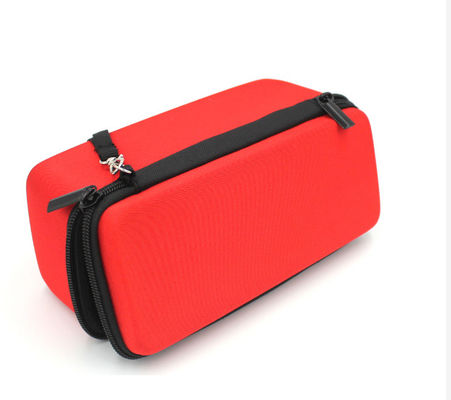 Shockproof Pu Leather EVA Speaker Case Pantone Color Mesh Pocket Eva Hard Case Shockproof Speaker Case/Bag With Strap BY Pu Leather Material