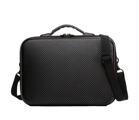 Protective Hard Black EVA Storage Case with Foam Interior and Shoulder Strap Ideal for Secure Storage and Transport Needs