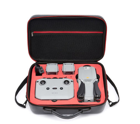 Protective Hard Black EVA Storage Case with Foam Interior and Shoulder Strap Ideal for Secure Storage and Transport Needs