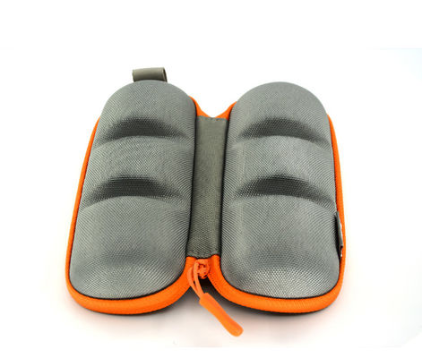 Portable Hard Shell EVA Storage Case Waterproof Carrying Case with Webbing Handle and Mesh Pocket Designed for Tools and Devices