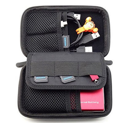 Portable Durable EVA Storage Case Waterproof Shockproof Protective Carrying Bag Box Designed for Earphones Electronic Devices