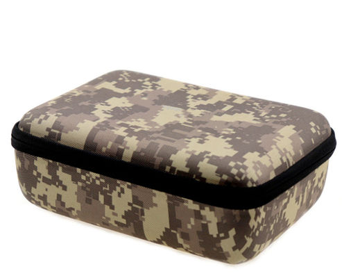 Camouflage Portable EVA Storage Bag 170x140x50mm Waterproof Storage Case