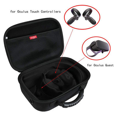 Black Color VR Gaming EVA Carrying Case 29cm Length Waterproof