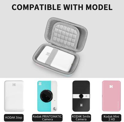 ROSH Pantone Color EVA Camera Case 1680D Polyester For Kodak