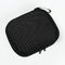 Black 2 Zipper Close EVA Tool Case 1680D Polyester Silk Screen Logo