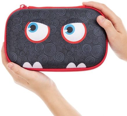 Pantone Color 6mm Felt EVA Unicorn Pencil Case With Secret Compartments