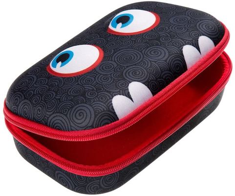 Pantone Color 6mm Felt EVA Unicorn Pencil Case With Secret Compartments